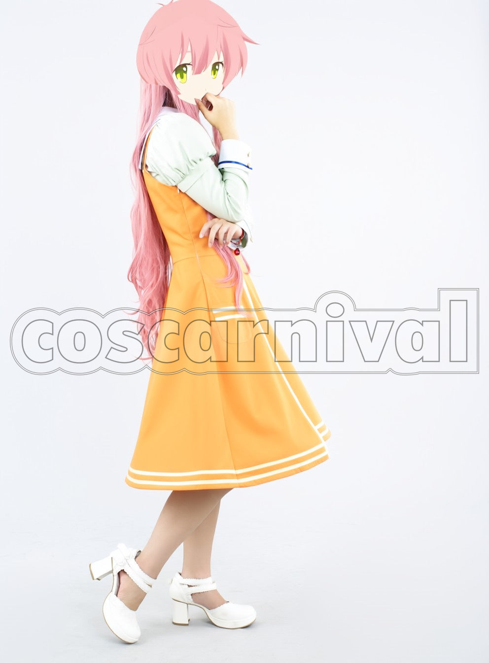 Has Declined Protagonist watashi Sweets-chan cosplay costume from Humanity, side view 3