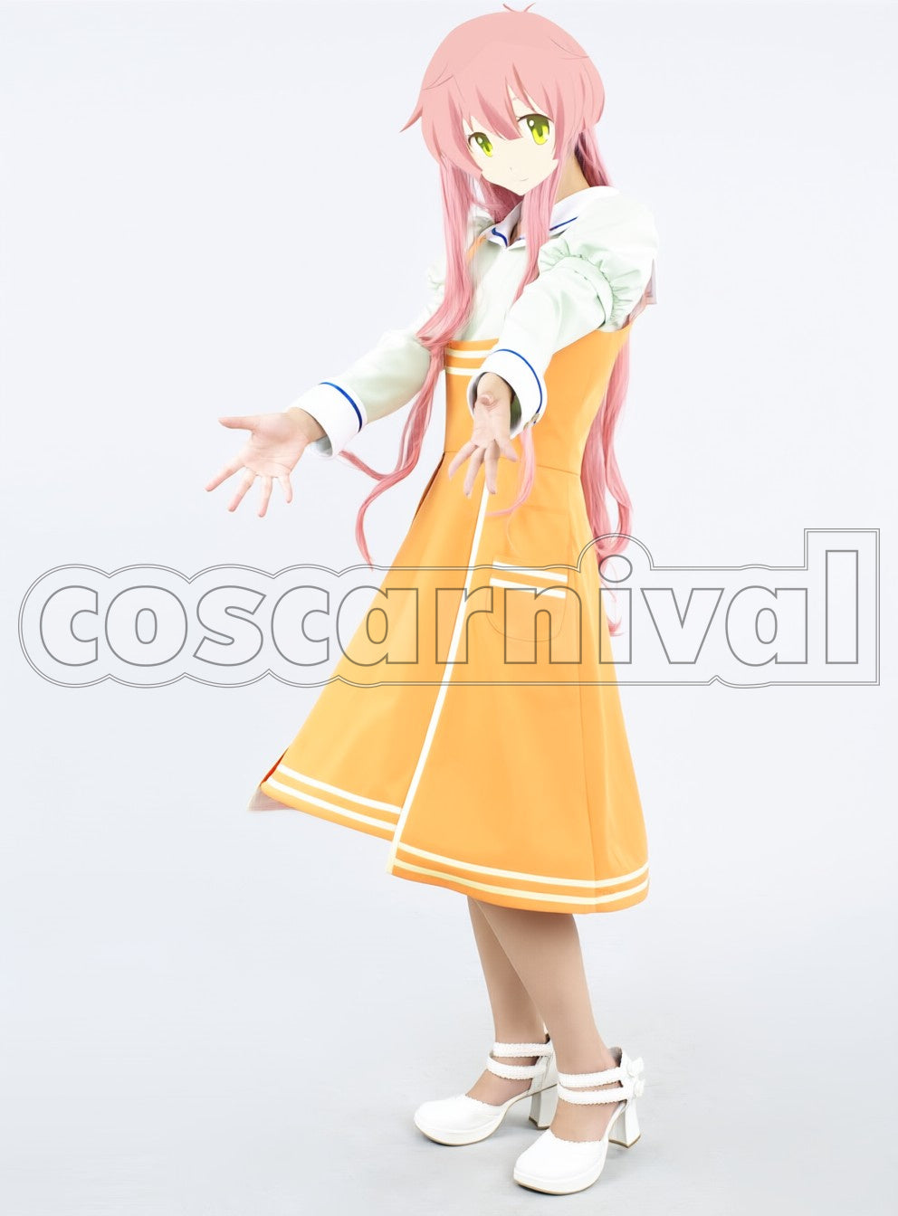 Has Declined Protagonist watashi Sweets-chan cosplay costume from Humanity, side view 4