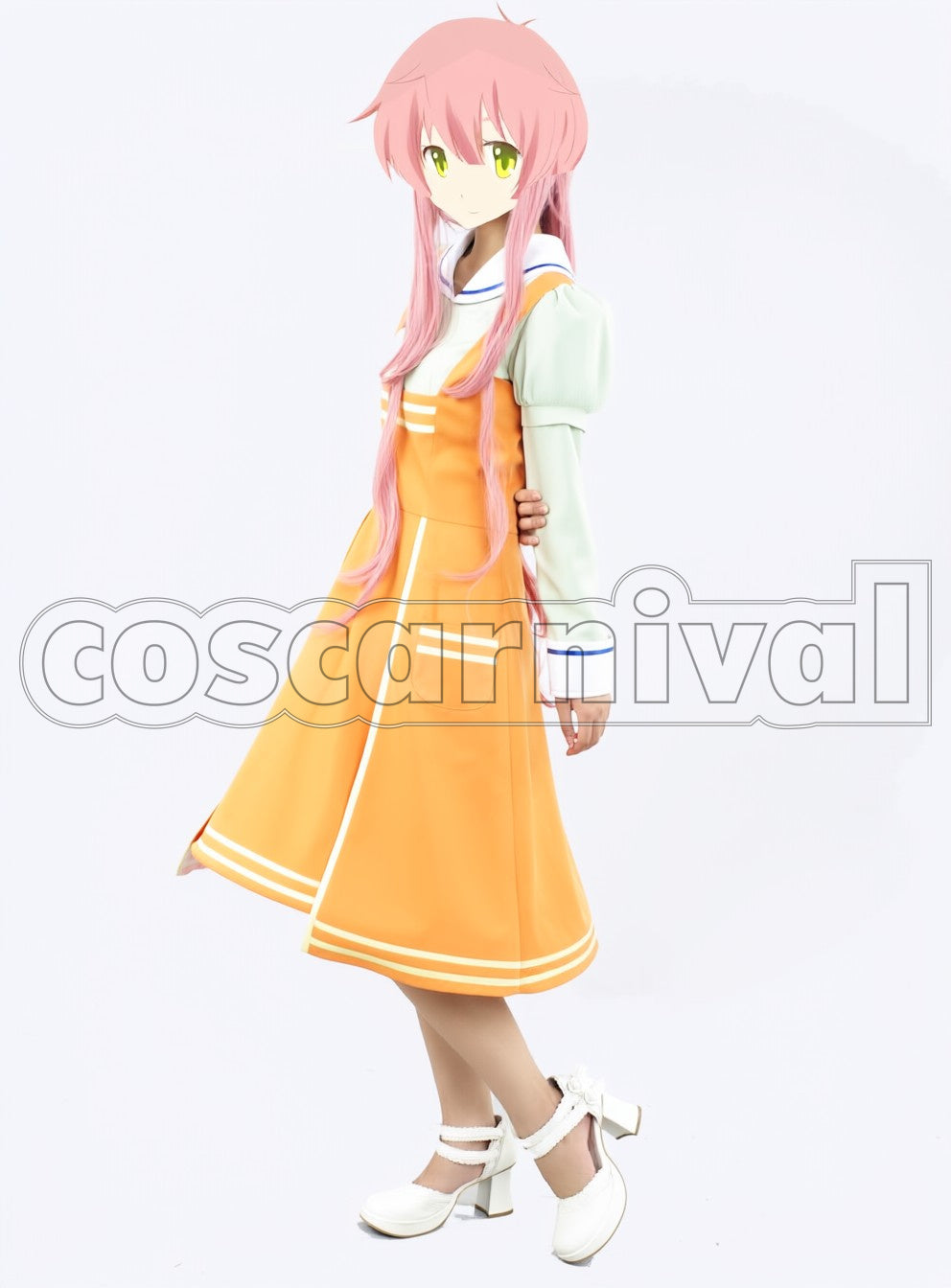 Has Declined Protagonist watashi Sweets-chan cosplay costume from Humanity, side view
