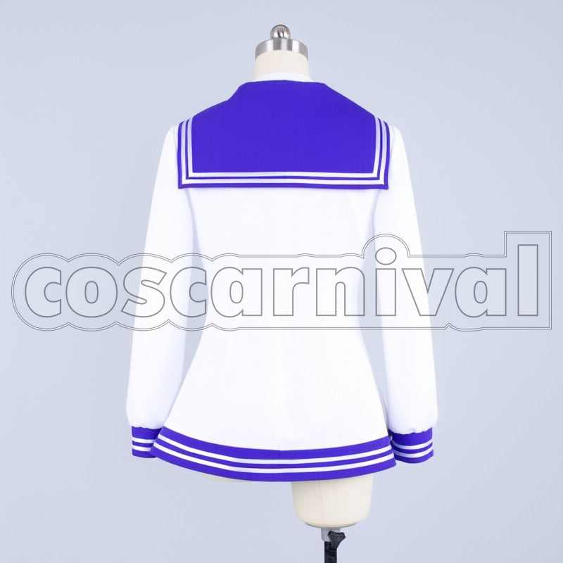 Neptunia nepugia NEPGEAR cosplay costume from Hyperdimension, back view