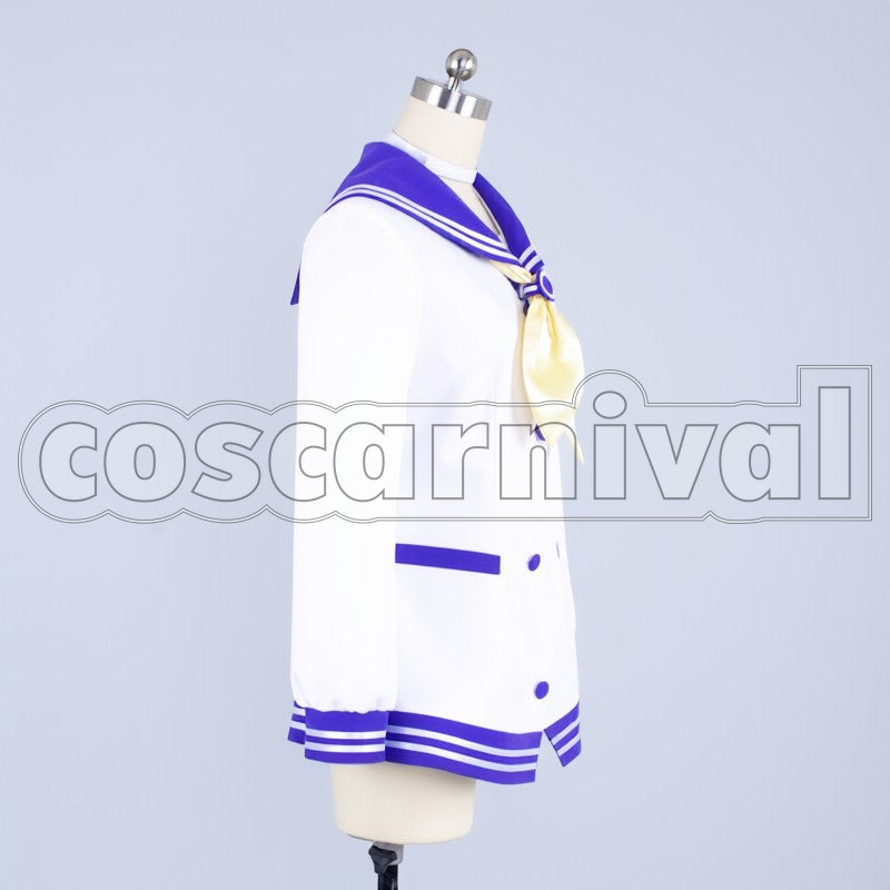 Neptunia nepugia NEPGEAR cosplay costume from Hyperdimension, side view 2
