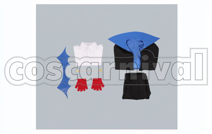 Battle MAD TRIGGER CREW Jyuto Iruma Halloween Cosplay cosplay costume from Hypnosis Mic: Division Rap, set view