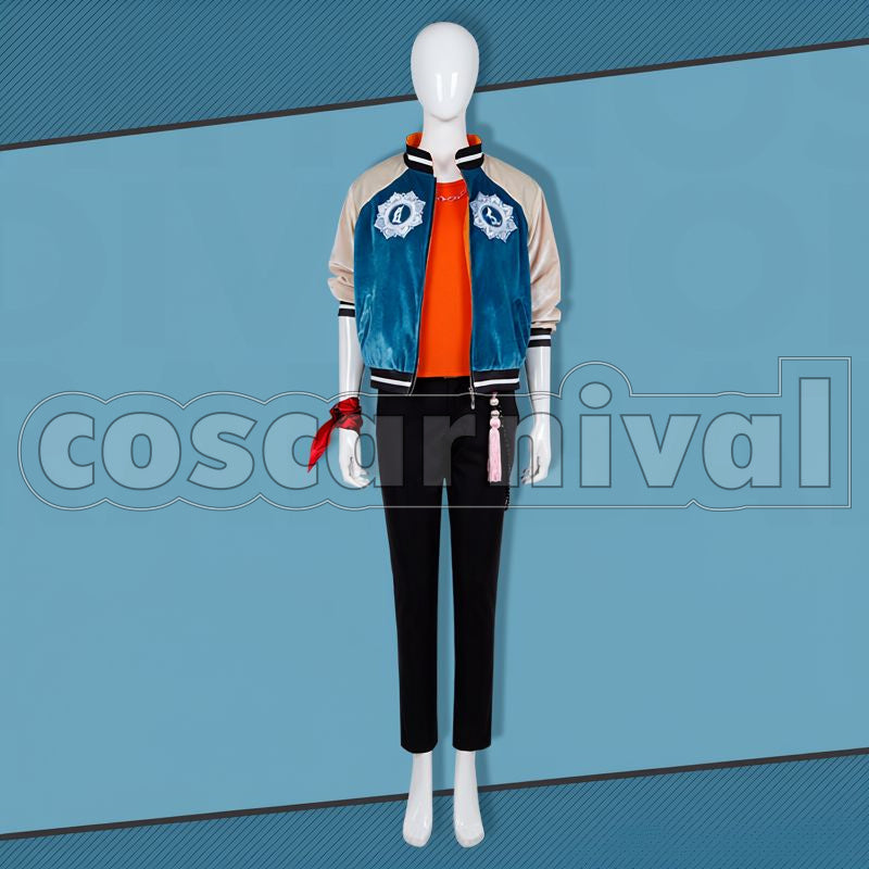 Battle Naughty Busters Kuko Harai Cosplay cosplay costume from Hypnosis Mic: Division Rap, front view 2