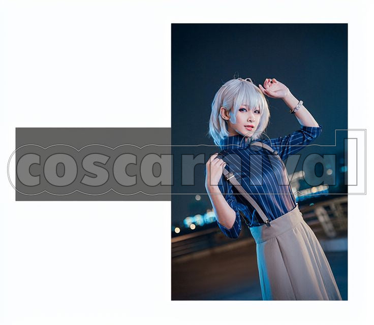 Battle Nemu Aohitsugi Other Characters Cosplay cosplay costume from Hypnosis Mic: Division Rap, front view 2