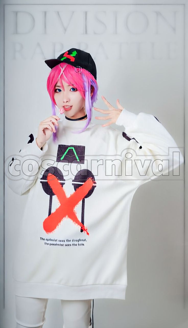 Battle The Dirty Dawg Ramuda Amemura Cosplay cosplay costume from Hypnosis Mic: Division Rap, front view 2
