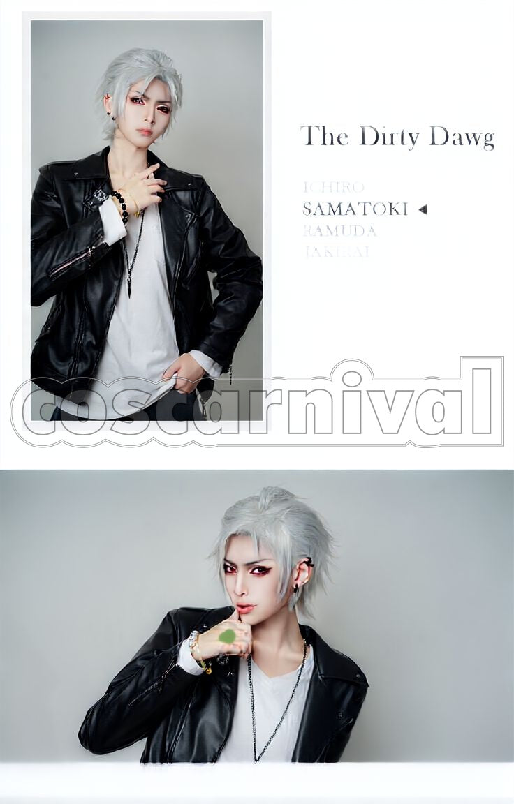 Battle The Dirty Dawg Samatoki Aohitsugi Cosplay cosplay costume from Hypnosis Mic: Division Rap, front view 2