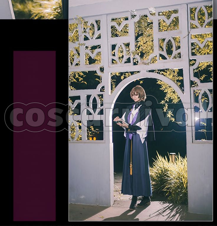 Battle Fling Posse Gentaro Yumeno Phantom Revised Version Cosplay cosplay costume from Hypnosis Mic: Division Rap, front view 2