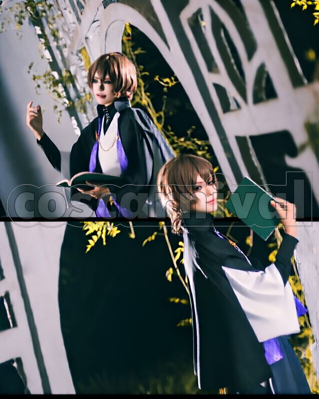 Battle Fling Posse Gentaro Yumeno Phantom Revised Version Cosplay cosplay costume from Hypnosis Mic: Division Rap, front view 3