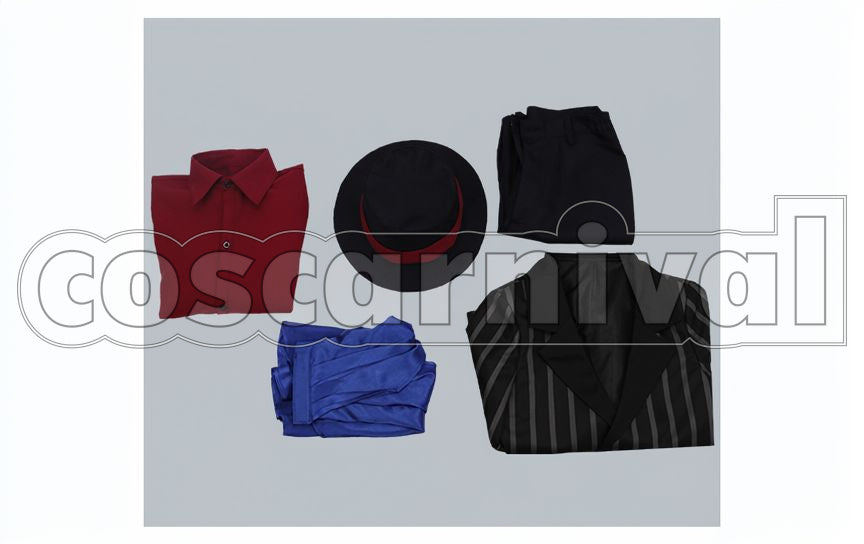 Battle Jiro Yamada Collab Goods Outfit Suit Limited Base Cosplay cosplay costume from Hypnosis Mic: Division Rap, set view 2