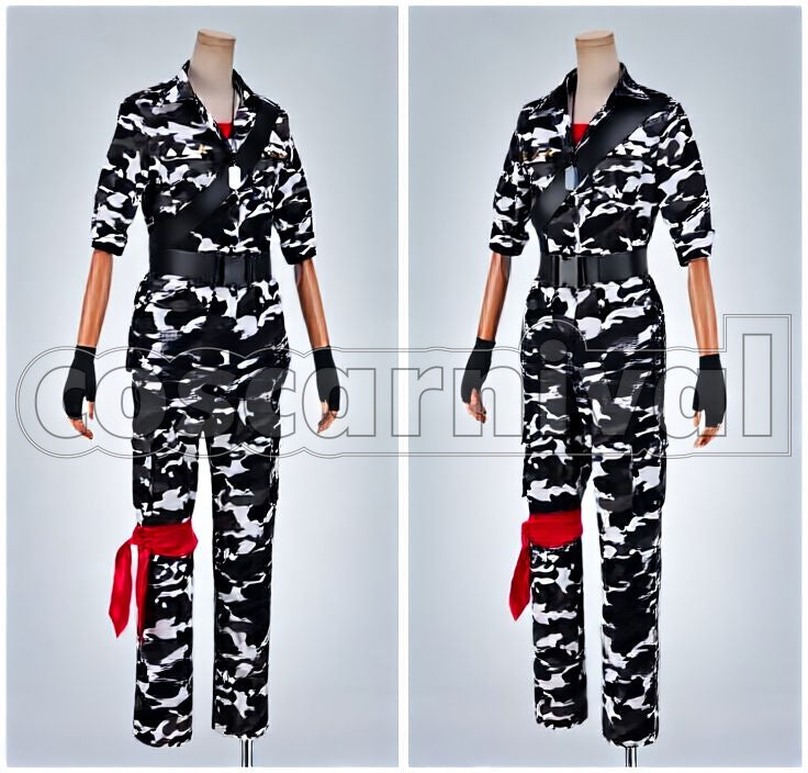 Battle MAD TRIGGER CREW Rio Mason Busujima Crazy M Cosplay cosplay costume from Hypnosis Mic: Division Rap, front view 2