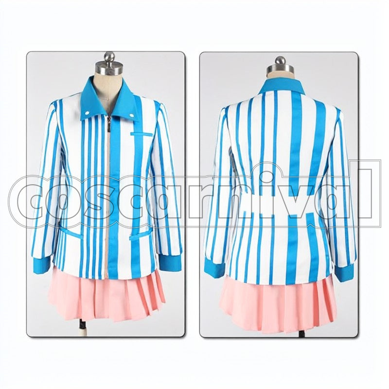 a Hero So I Reluctantly Decided to Get a Job. eruza kurushiaru cosplay costume from I Couldn't Become, front view
