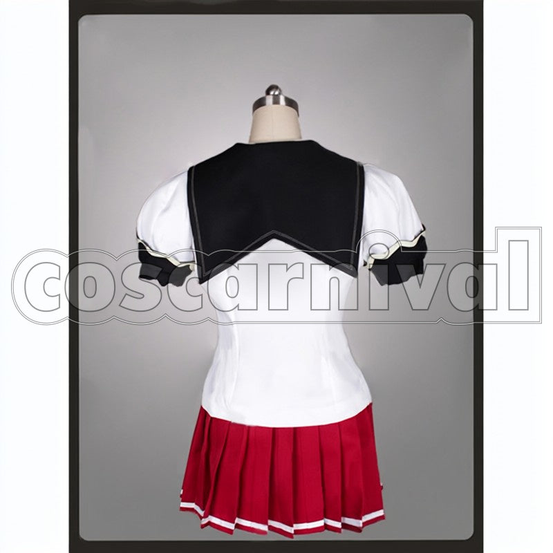 a Hero So I Reluctantly Decided to Get a Job. fino buraddosuton cosplay costume from I Couldn't Become, back view 2