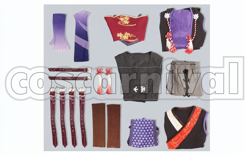 Shuten-dōji Cosplay cosplay costume from Icchibanketsu Online, set view