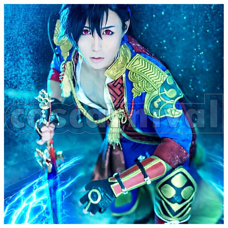 Takemikazuchi Cosplay cosplay costume from Icchibanketsu Online, front view 1