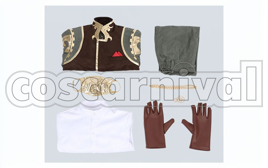 Aesop Carl Bunker Cosplay cosplay costume from Identity V, set view