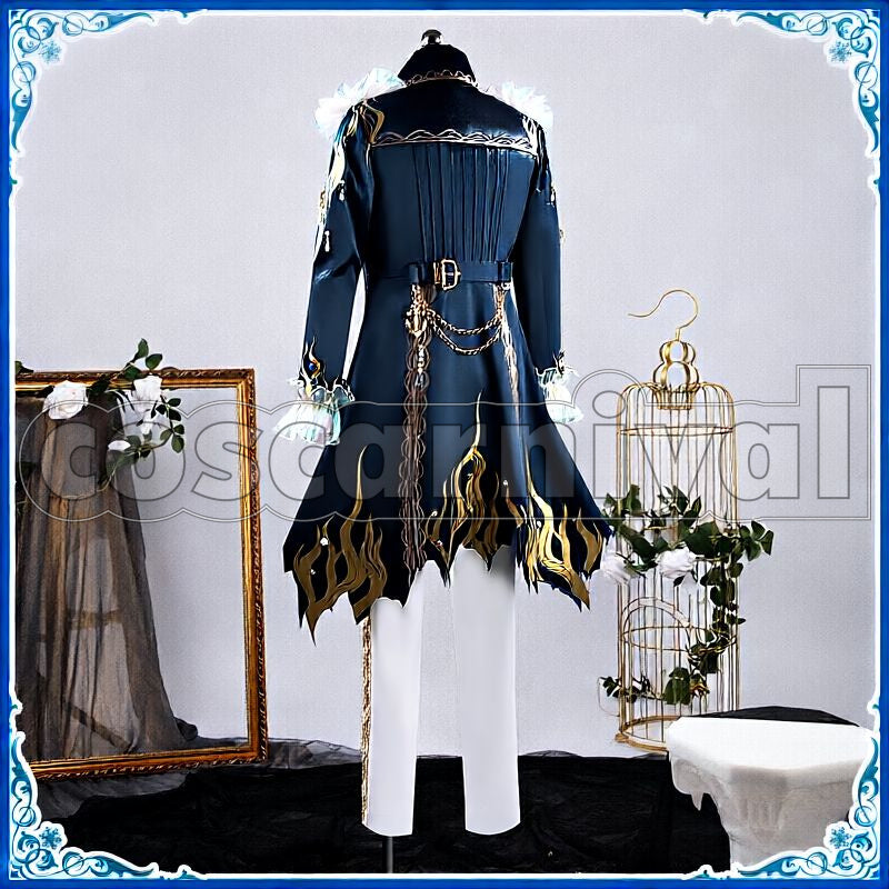 Frederick Kreiburg Ghost Ship Cosplay cosplay costume from Identity V, back view