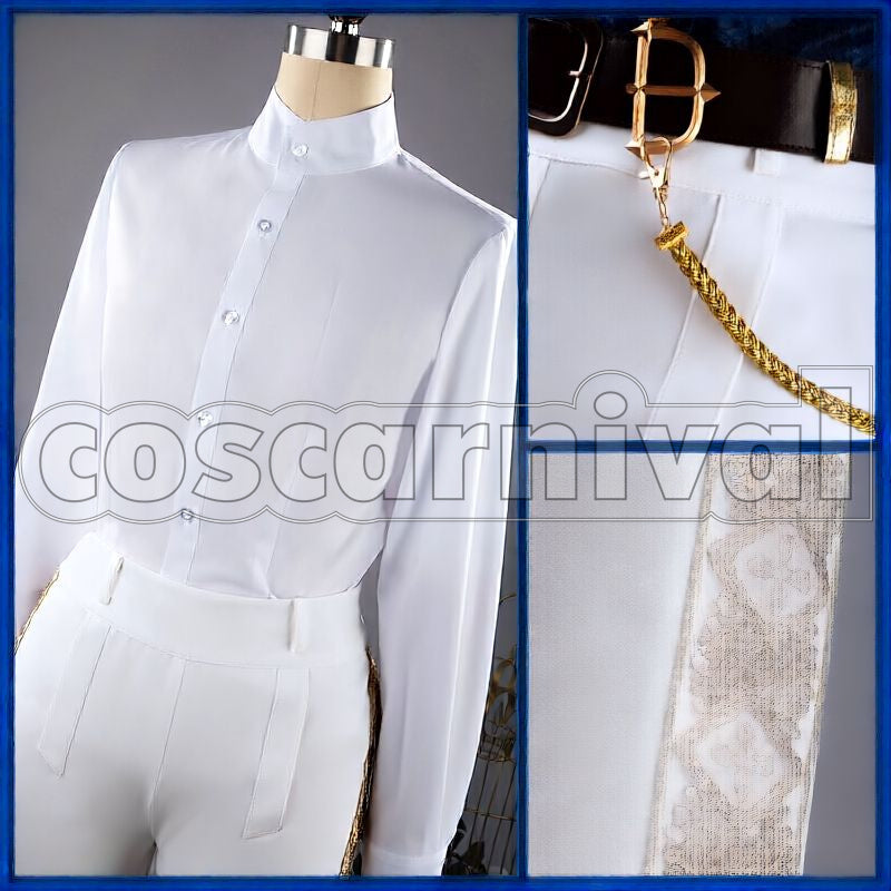 Frederick Kreiburg Ghost Ship Cosplay cosplay costume from Identity V, front view 5