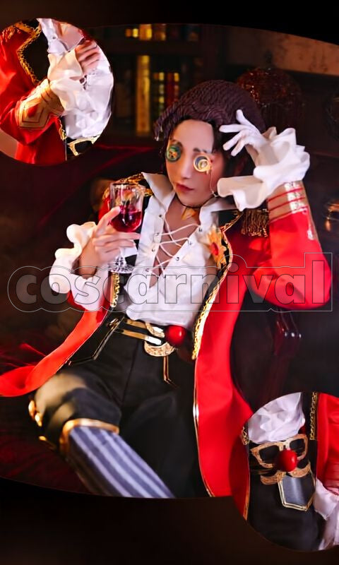 Jose Baden Retrospect Cosplay cosplay costume from Identity V, front view 4