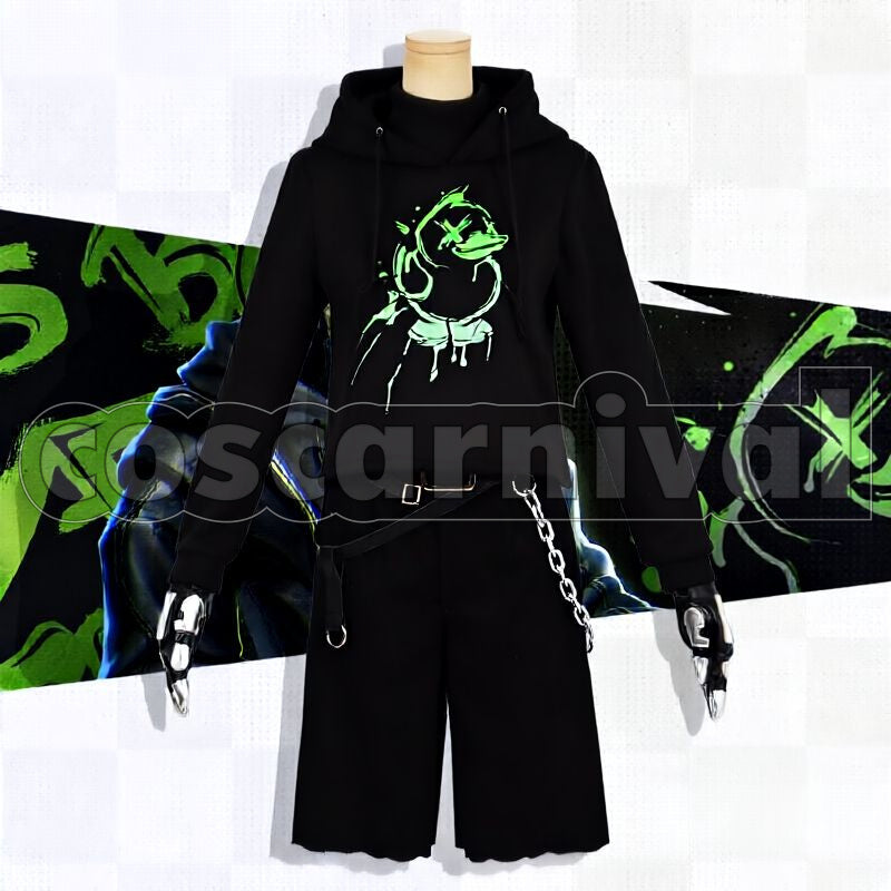 Naib Subedar B.Duck Style Cosplay cosplay costume from Identity V, front view 5