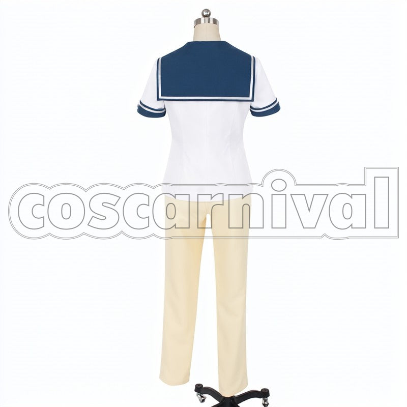 Dengeki Girl's Style All Members cosplay costume from IDOLiSH7, back view