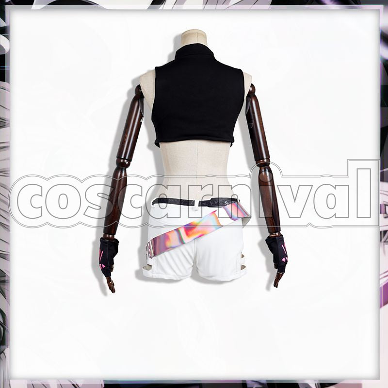 Idolmaster Shiny Colors Asahi Serizawa Grumpy Theme Park After Training Cosplay cosplay costume from The, back view 2