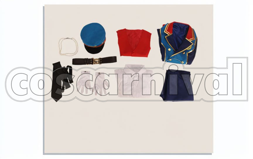 Idolmaster SideM Twilight Railroad Live Shota Mitarai, Toma Amagase, Hokuto Ijuin, Michiru Enjoji, Takeru Taiga, Ren Kizaki Cosplay cosplay costume from The, set view