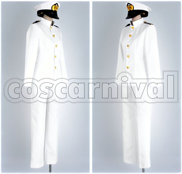Navy Anthropomorphized Battleship Yamato Cosplay cosplay costume from Imperial Japanese, detail-2