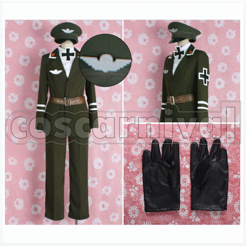 Navy Anthropomorphized Messerschmitt Bf 109 Cosplay cosplay costume from Imperial Japanese, detail-4
