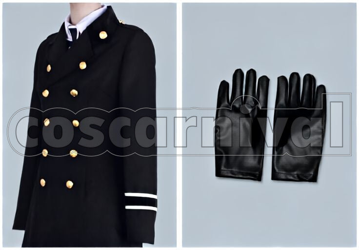 Navy Anthropomorphized Submarine Ro-501 (U-Boat) Cosplay cosplay costume from Imperial Japanese, u boat 26160 detail view 3