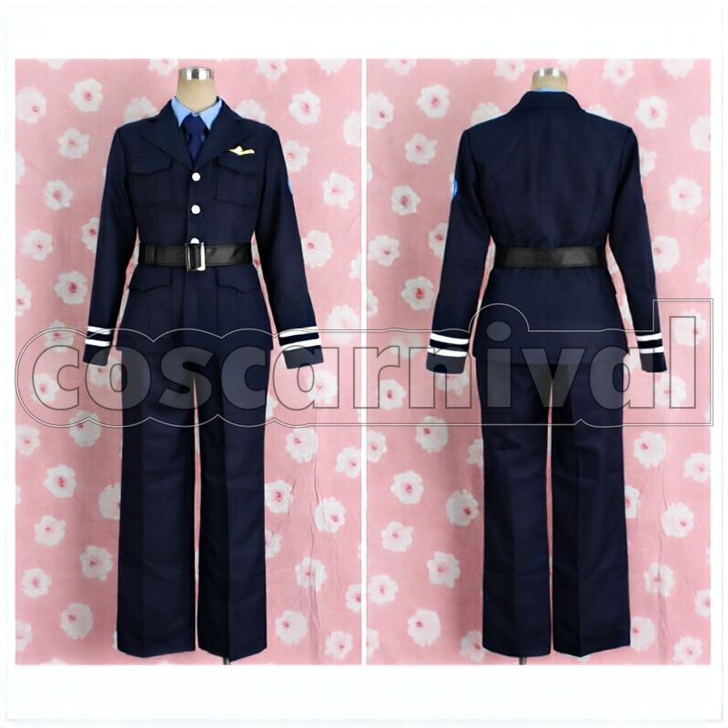 Navy Anthropomorphized Supermarine Spitfire Cosplay cosplay costume from Imperial Japanese, detail-1