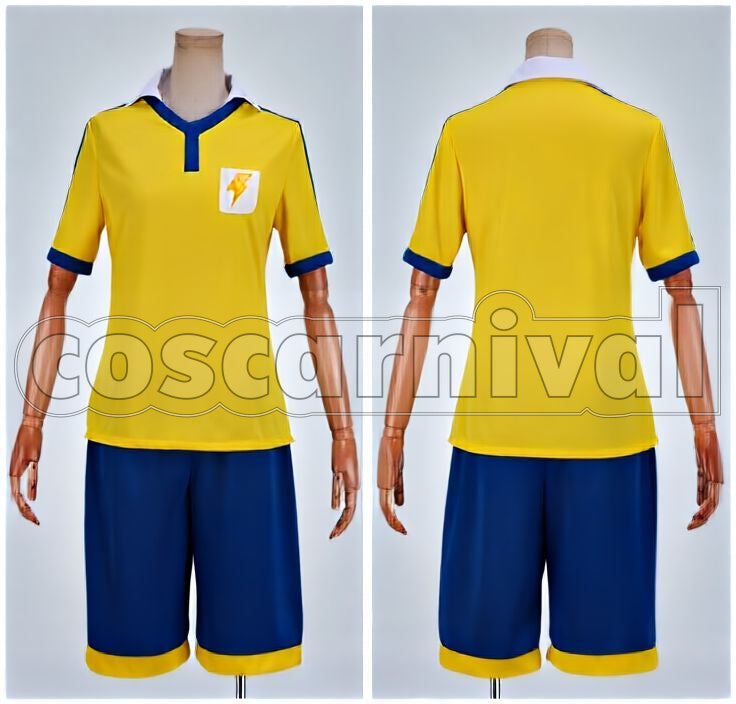 GO Matsukaze Tenma Raimon Junior High Uniform Cosplay cosplay costume from Inazuma Eleven, detail-1
