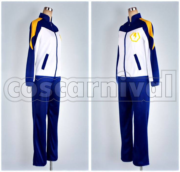 Japan National Team Jersey Cosplay cosplay costume from Inazuma Eleven, front view 2