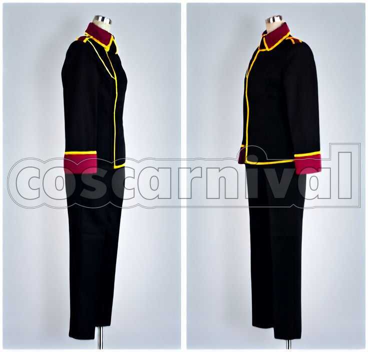 Royal Academy Uniform Cosplay cosplay costume from Inazuma Eleven, side view