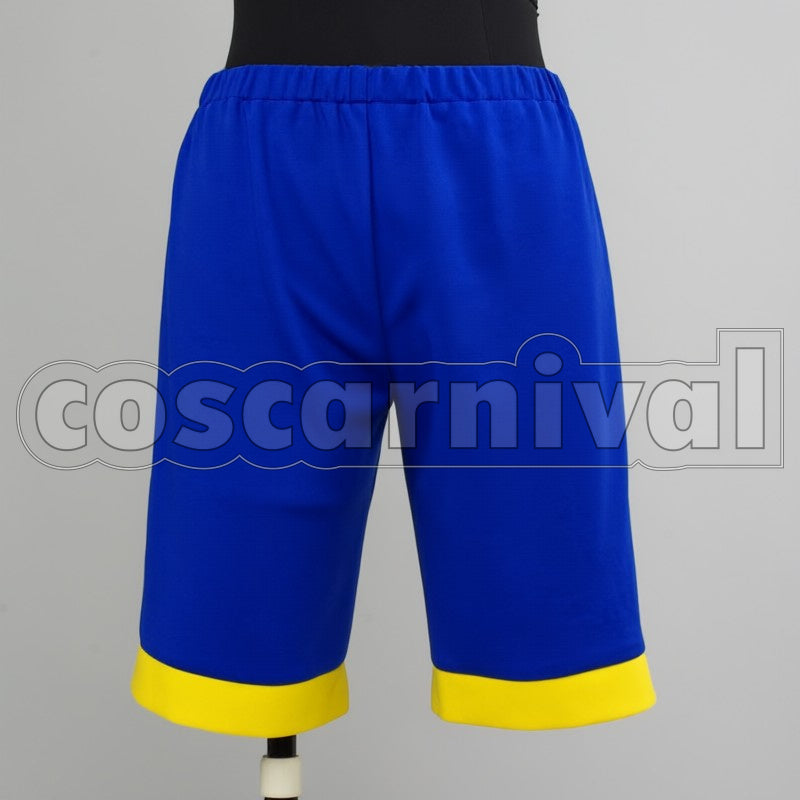 Eleven GO Raimon Junior High Ranmaru Kirino cosplay costume from Inazuma, front view 4