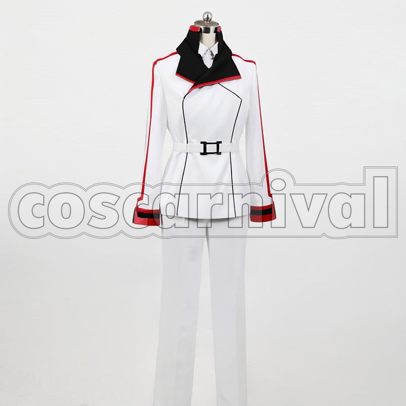 Ichika Orimura cosplay costume from Infinite Stratos, front view 3