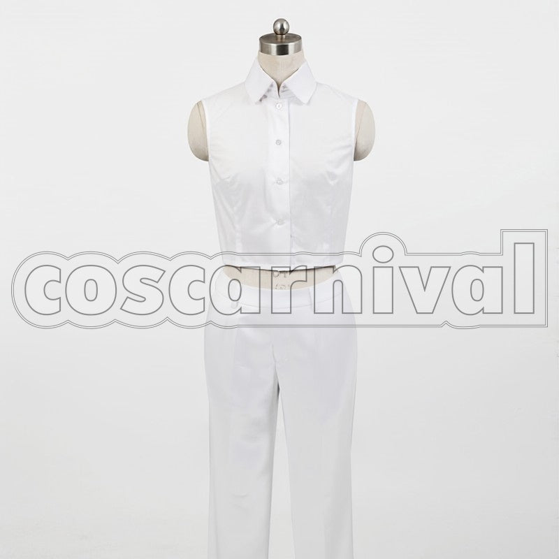 Ichika Orimura cosplay costume from Infinite Stratos, front view 4