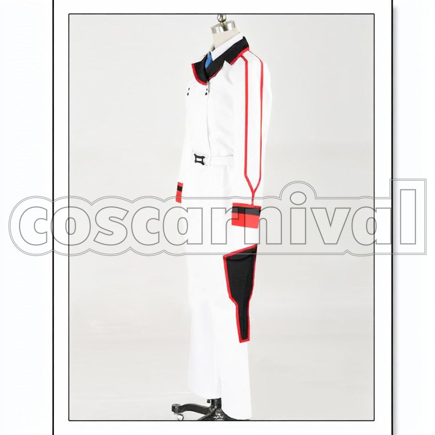 Laura Bodewig cosplay costume from Infinite Stratos, side view 2