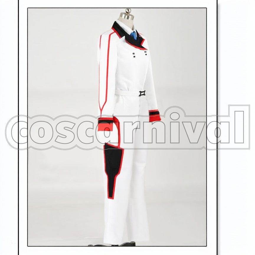 Laura Bodewig cosplay costume from Infinite Stratos, side view