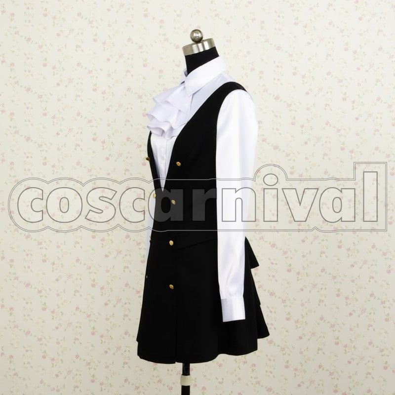 Ririchiyo Shirakiin cosplay costume from Inu Boku SS, side view 2