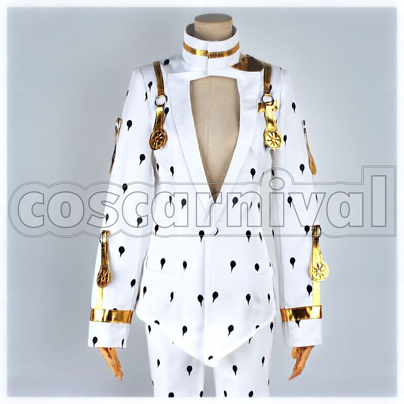 Adventure Golden Wind Bruno Bucciarati Cosplay cosplay costume from JoJo's Bizarre, front view 1