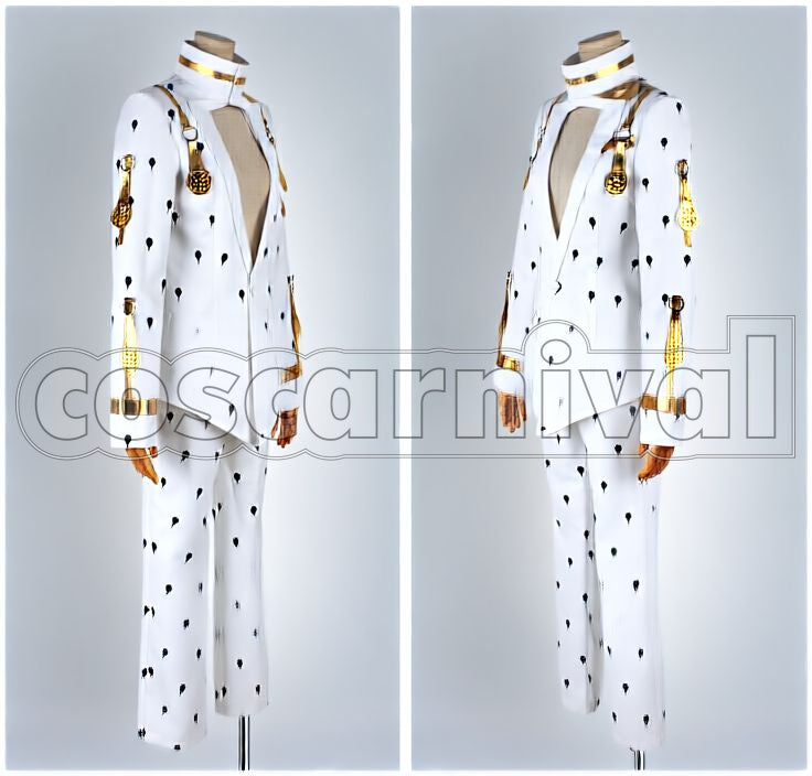 Adventure Golden Wind Bruno Bucciarati Cosplay cosplay costume from JoJo's Bizarre, front view 2