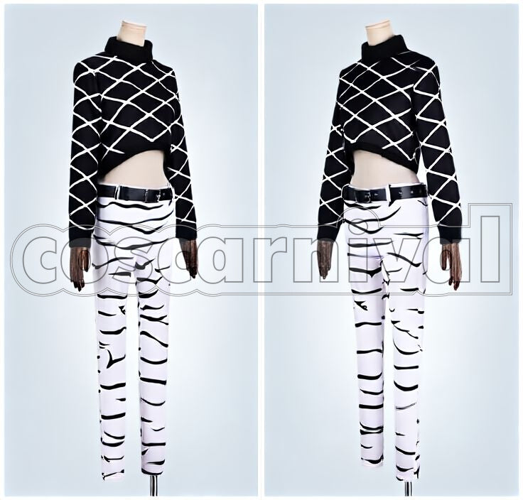 Adventure Golden Wind Guido Mista Cosplay cosplay costume from JoJo's Bizarre, front view 2