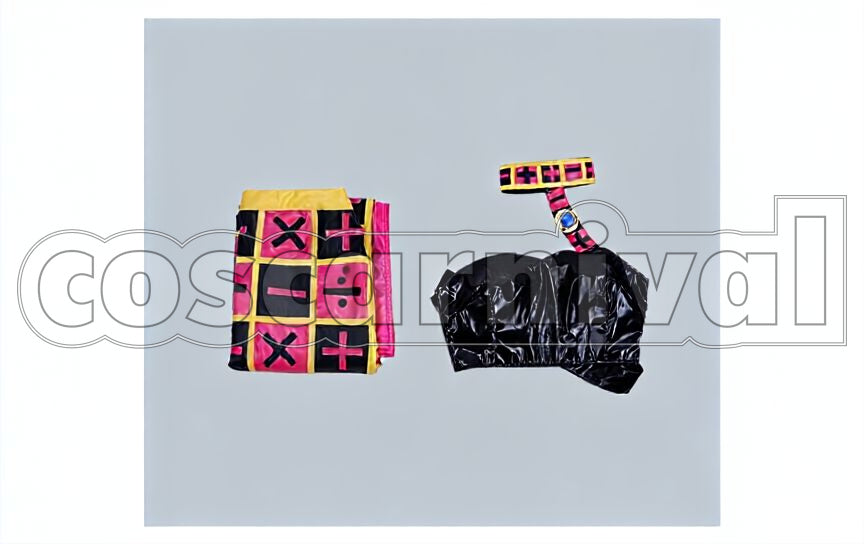 Adventure Golden Wind Trish Una Cosplay cosplay costume from JoJo's Bizarre, set view