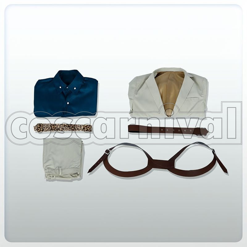 Kento Nanami Cosplay cosplay costume from Jujutsu Kaisen, set view