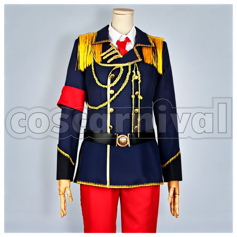 Misaki Yata Spoon 2Di Military Uniform Cosplay cosplay costume from K, front view 1