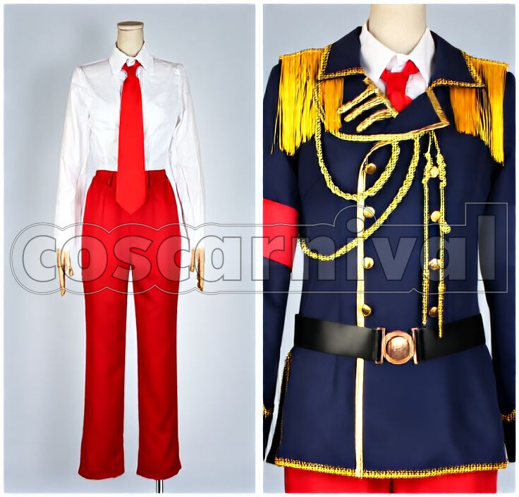Misaki Yata Spoon 2Di Military Uniform Cosplay cosplay costume from K, front view 3