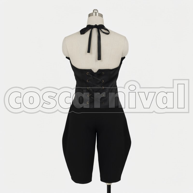 Ritsu Tainaka cosplay costume from K-On!, back view