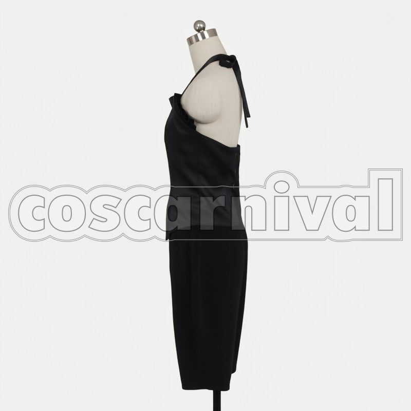 Ritsu Tainaka cosplay costume from K-On!, side view