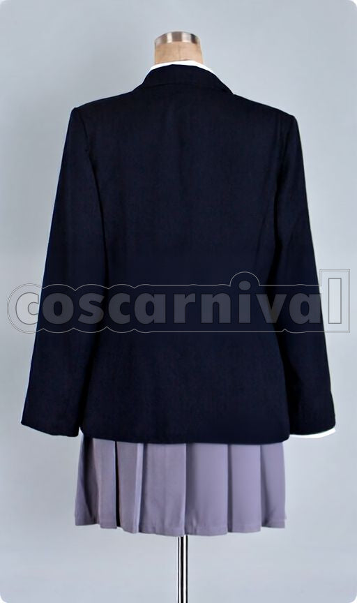 Sakuragaoka High School Girls Uniform Cosplay cosplay costume from K-On!, back view