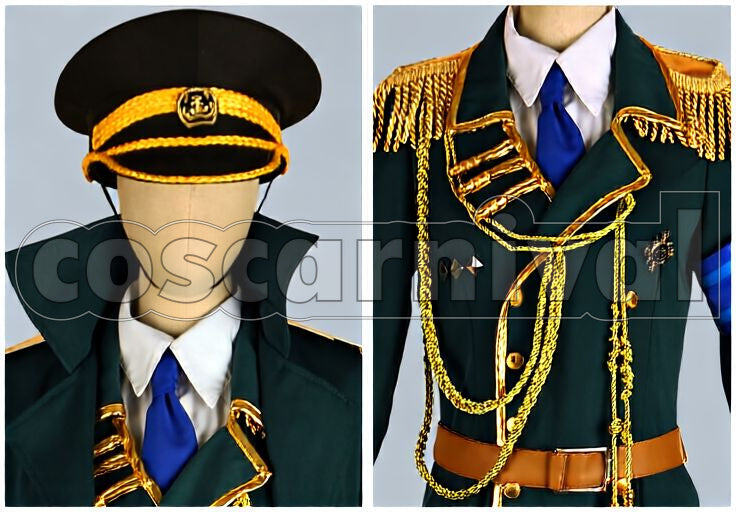 Reisi Munakata Spoon 2Di Vol.35 Military Uniform Cosplay cosplay costume from K, military uniform 15719 detail view 2